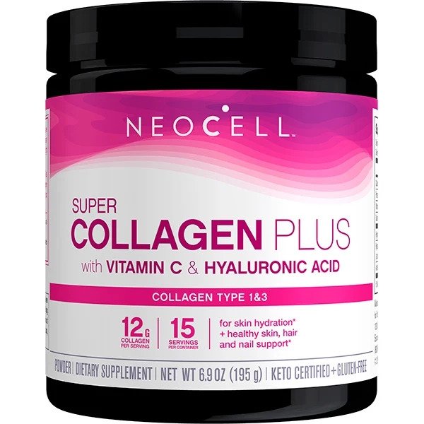 NeoCell Super Collagen Plus with Vitamin C & Hyaluronic Acid - 195g - Health and Wellbeing at MySupplementShop by NeoCell