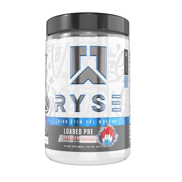 RYSE Loaded Pre, Freedom Rocks - 420g | High-Quality Beta-Alanine | MySupplementShop.co.uk