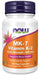 NOW Foods MK-7 Vitamin K-2, 300mcg Extra Strength - 60 vcaps | High-Quality Health and Wellbeing | MySupplementShop.co.uk