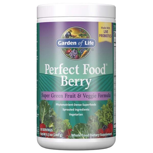 Garden of Life Perfect Food Berry - 240g | High-Quality Health Foods | MySupplementShop.co.uk