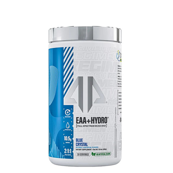 AP Sports Regimen EAA + Hydro, Blue Crystal - 465 grams | High-Quality Amino Acids and BCAAs | MySupplementShop.co.uk