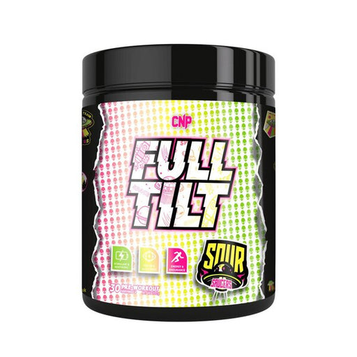 CNP Full Tilt Pre-Workout, Sour Saucers - 300 grams - Default Title - Pre & Post Workout at MySupplementShop by CNP