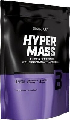 BioTechUSA Hyper Mass, Cookies & Cream - 1000 grams | High-Quality Weight Gainers & Carbs | MySupplementShop.co.uk