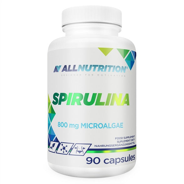 Allnutrition Spirulina, 800mg - 90 caps - Health and Wellbeing at MySupplementShop by Allnutrition