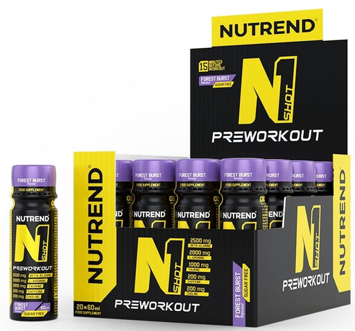 N1 Shot, Forest Burst - 20 x 60 ml. by Nutrend at MYSUPPLEMENTSHOP.co.uk