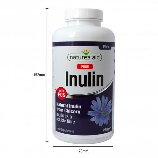 Natures Aid Inulin Powder 250g | High-Quality Vitamins & Supplements | MySupplementShop.co.uk