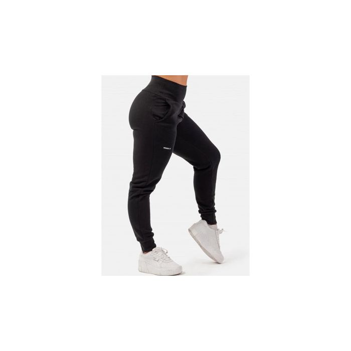 Nebbia High-Waist Loose Fit Sweatpants Feeling Good 409 Black - XS - Sweatpants at MySupplementShop by Nebbia