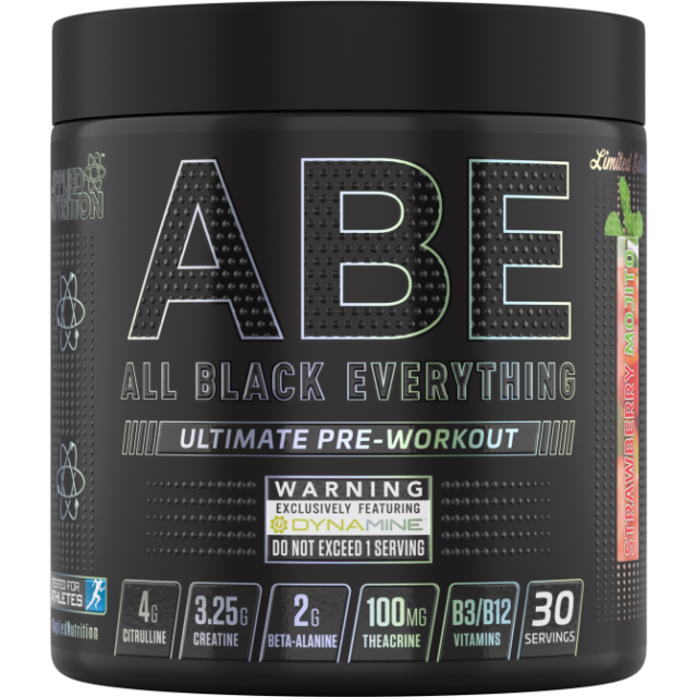 Applied Nutrition ABE (All Black Everything) Ultimate Preworkout 315g - Pre Workout at MySupplementShop by Applied Nutrition