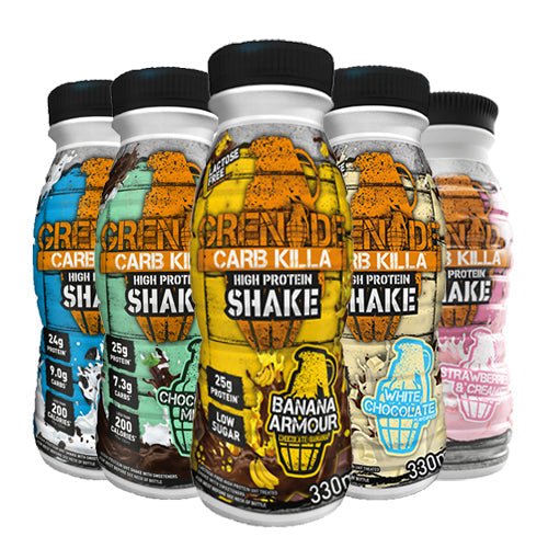 Grenade Carb Killa High Protein Shake 8 x 330ml - Sports Nutrition at MySupplementShop by Grenade