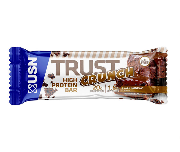 USN TRUST Crunch Protein Bars 12 x 60g - Sports Nutrition at MySupplementShop by USN