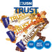 USN TRUST Crunch Protein Bars 12 x 60g | High-Quality Sports Nutrition | MySupplementShop.co.uk